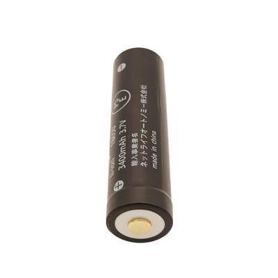 3.7V Flash Light Battery 3400mAh Rechargeable KC BIS Approval NCR Material