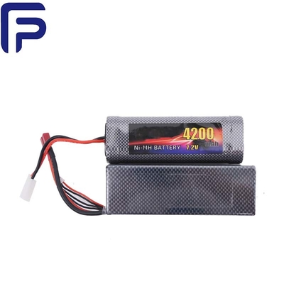 4200mAh Rechargeable Ni Mh Battery 7.2V With PCB For Emergency Lamp