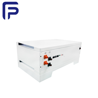 White Rack LiFePO4 Baterai penyimpanan energi dapat diisi ulang 48V 150AH 7200WH